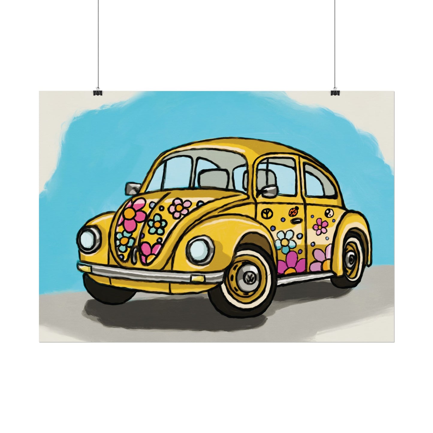 Kunst Poster Print - Flower Beetle