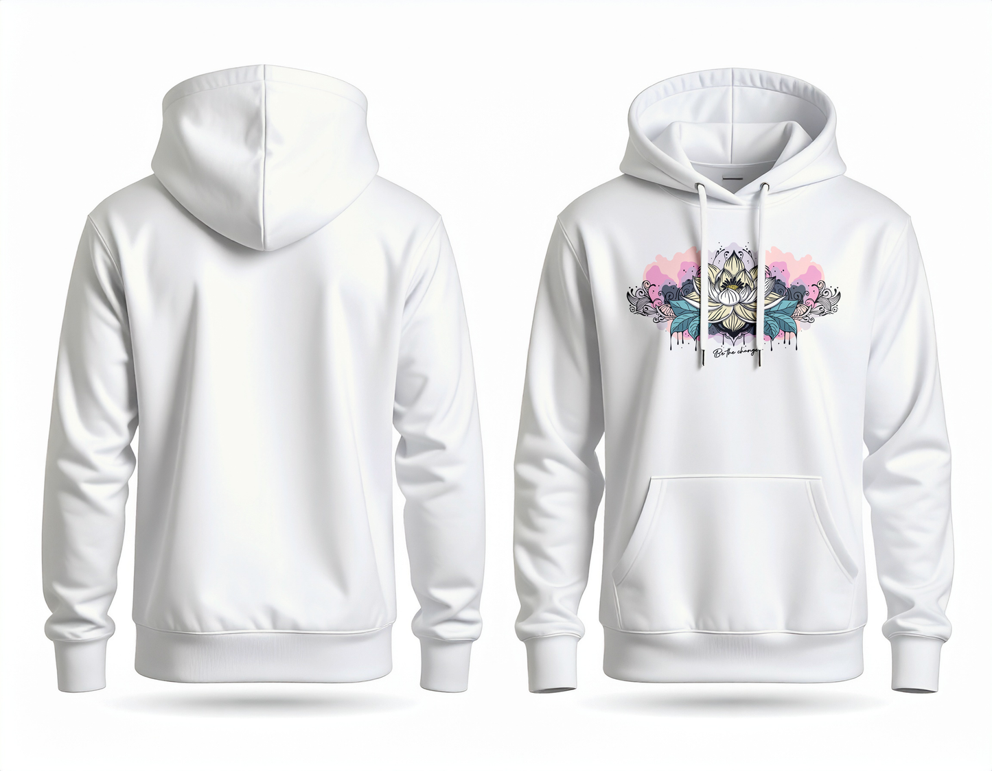 Hoodie - Be the change...