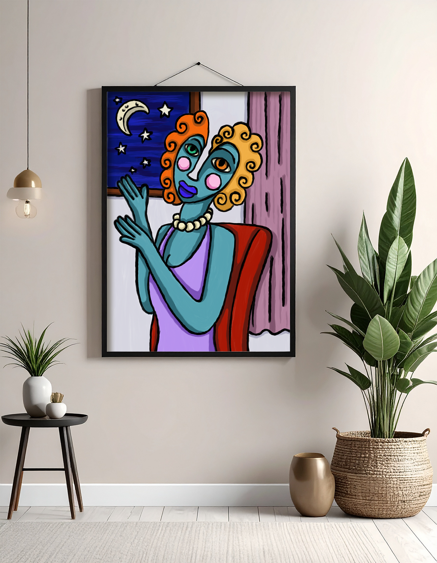 Kunst Poster Print - Stargazer