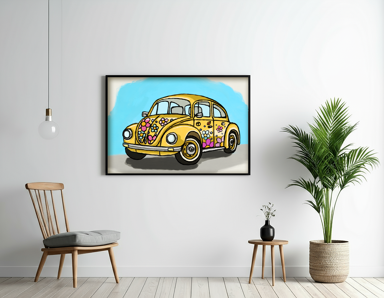 Kunst Poster Print - Flower Beetle