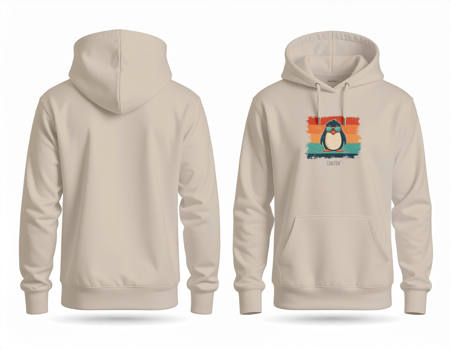 Hoodie - Coastin'