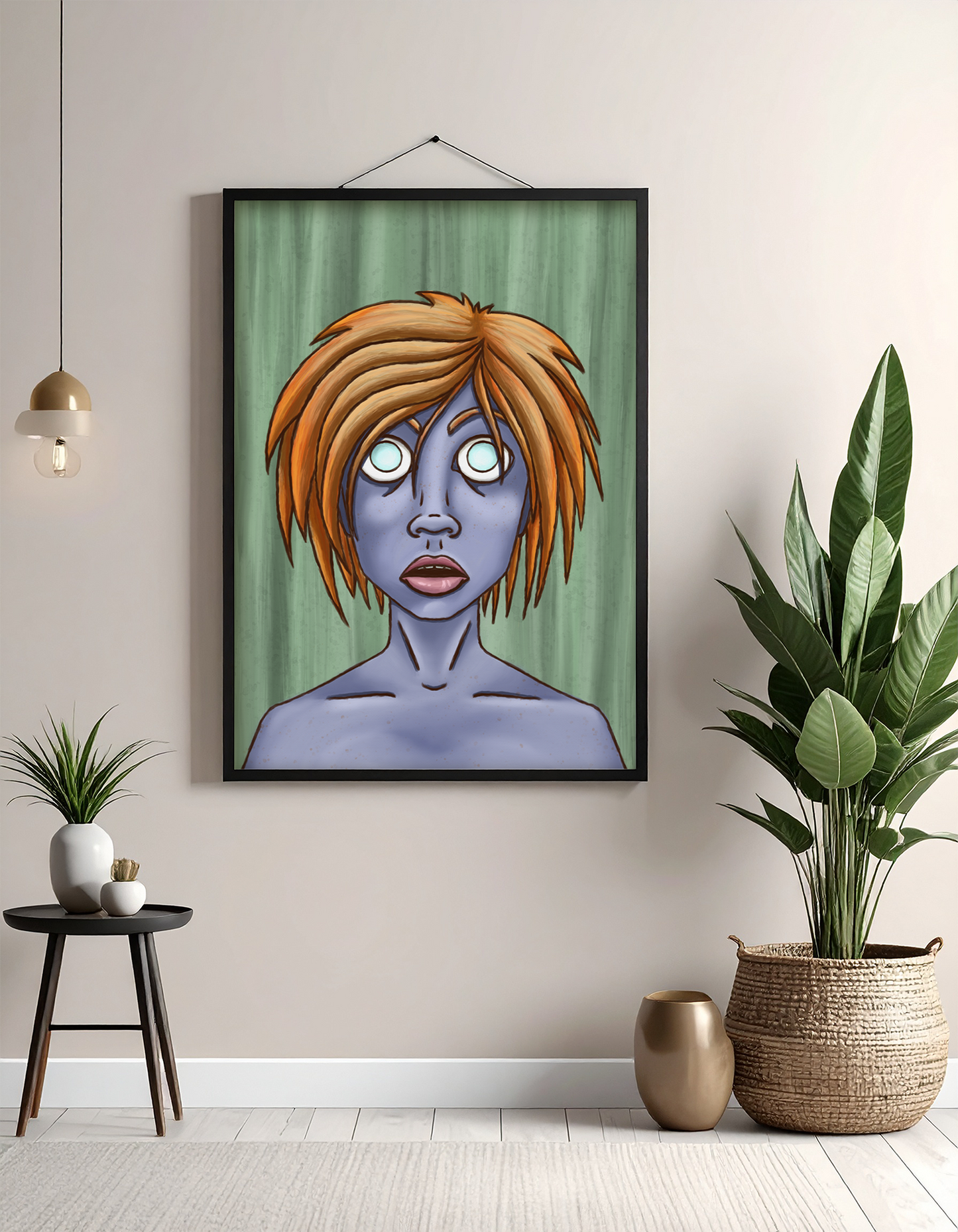 Kunst Poster Print - Blinded