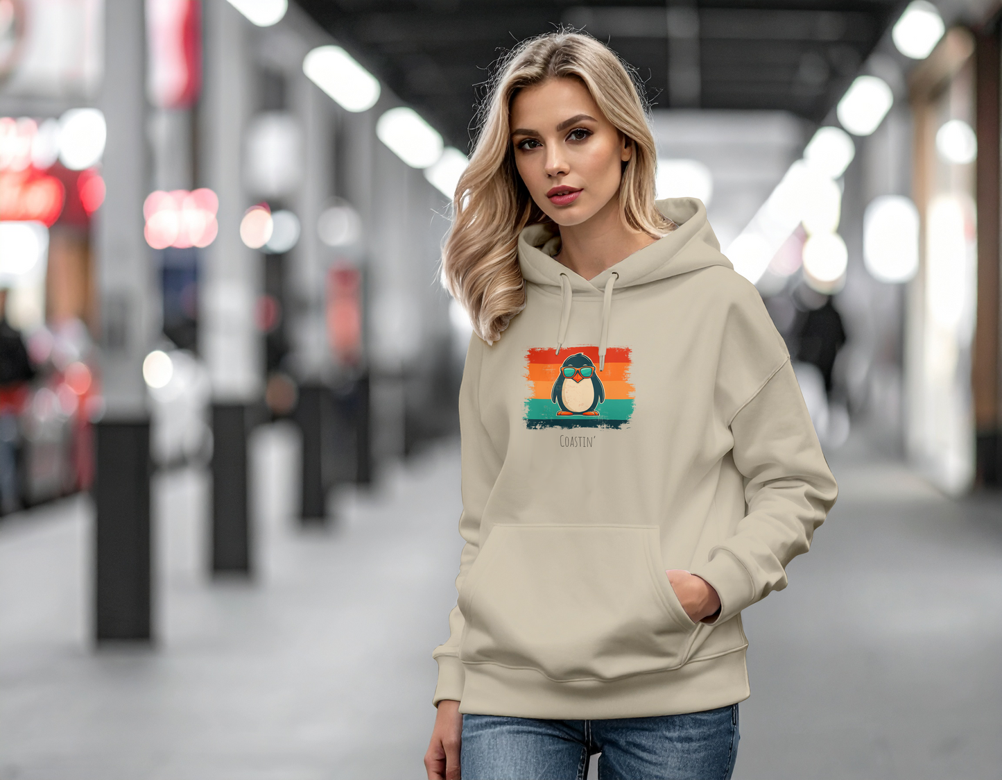Hoodie - Coastin'