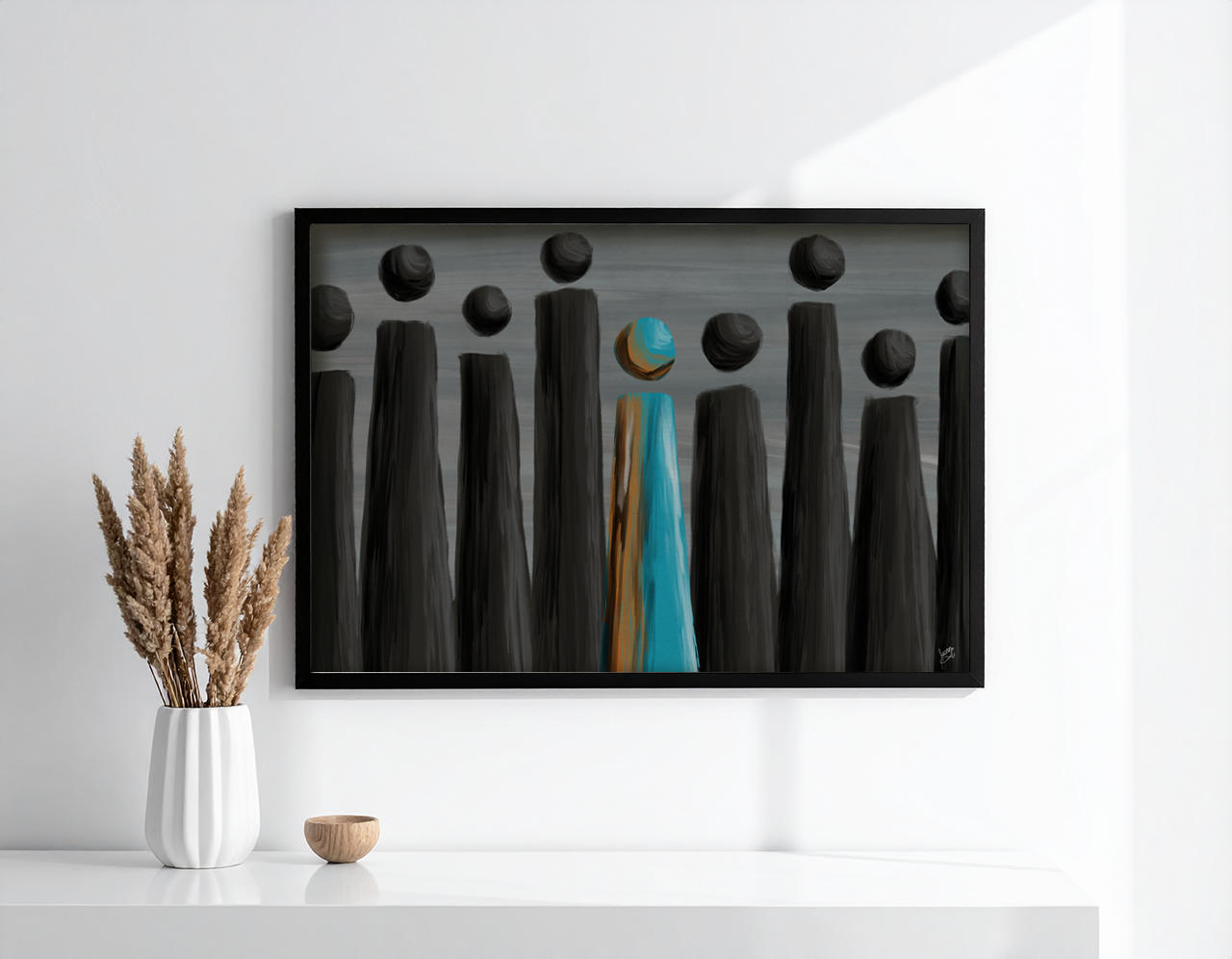 Kunst Poster Print - Stand Out