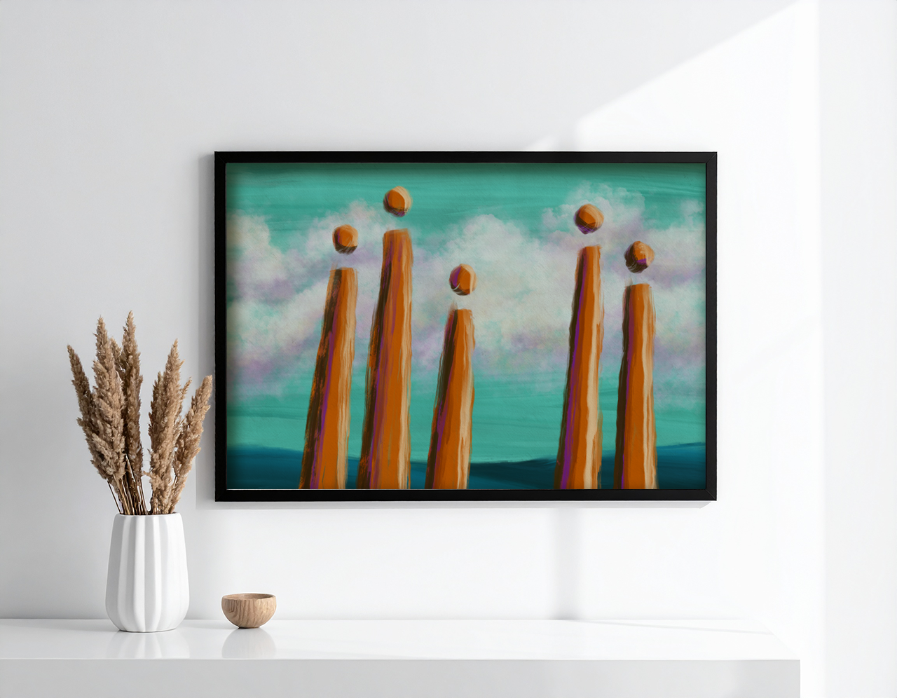 Kunst Poster Print - The Fishermen