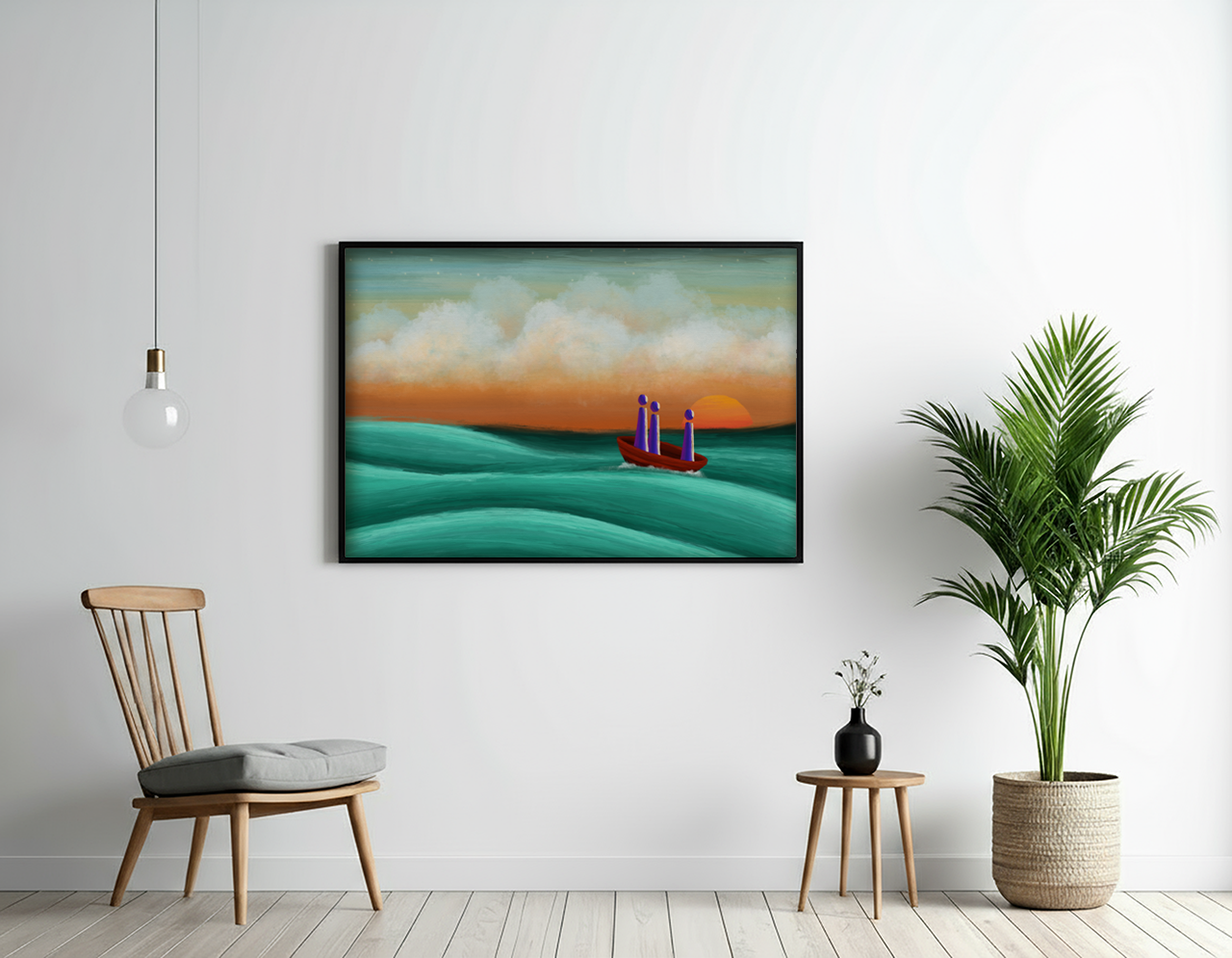 Kunst Poster Print - Travelers