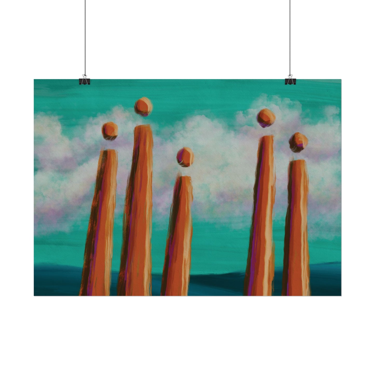 Kunst Poster Print - The Fishermen