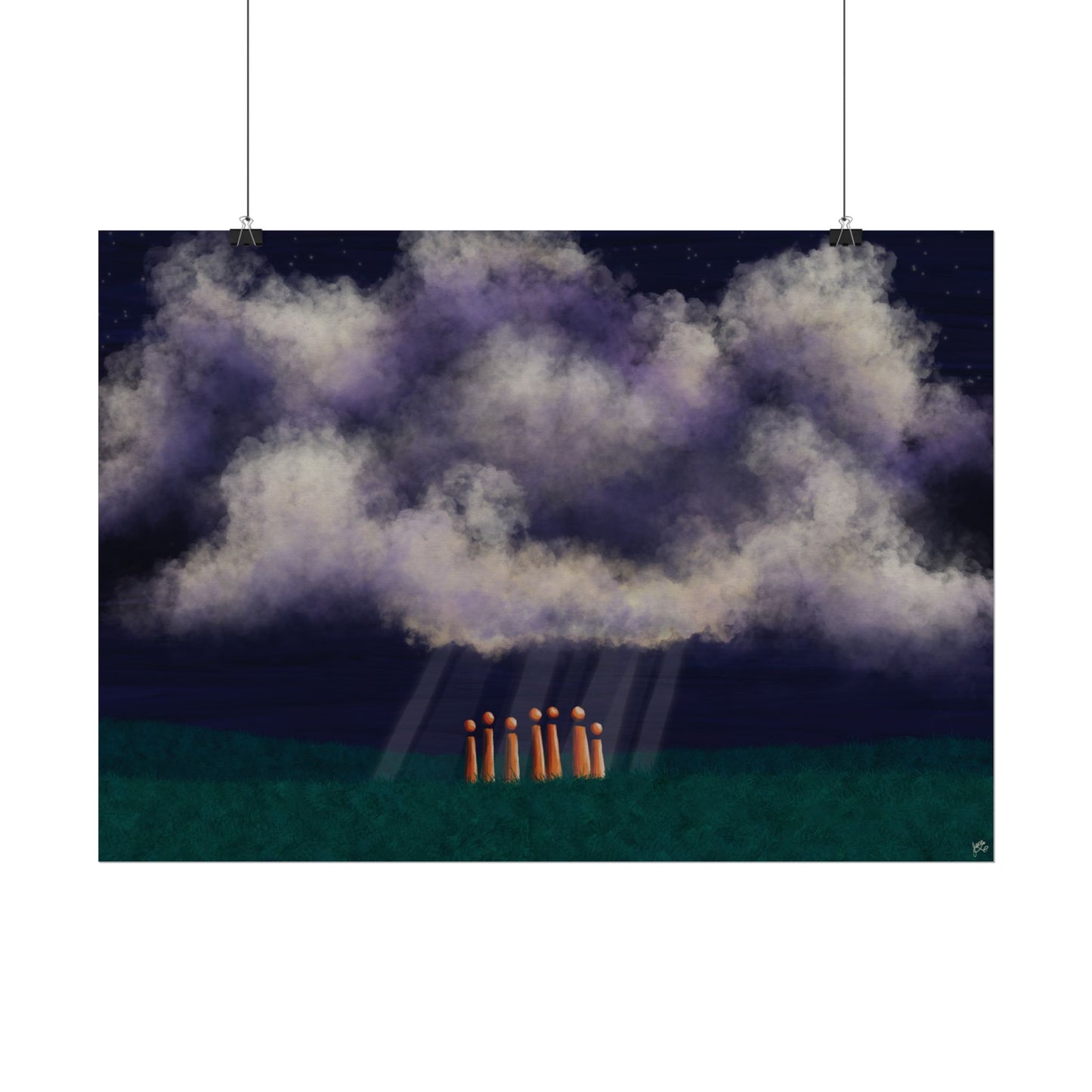 Kunst Poster Print - The Gathering