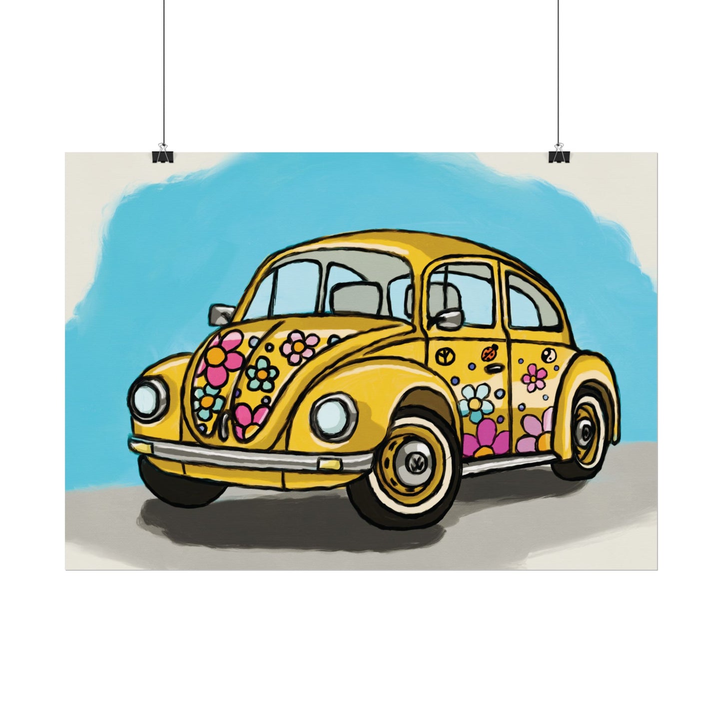 Kunst Poster Print - Flower Beetle