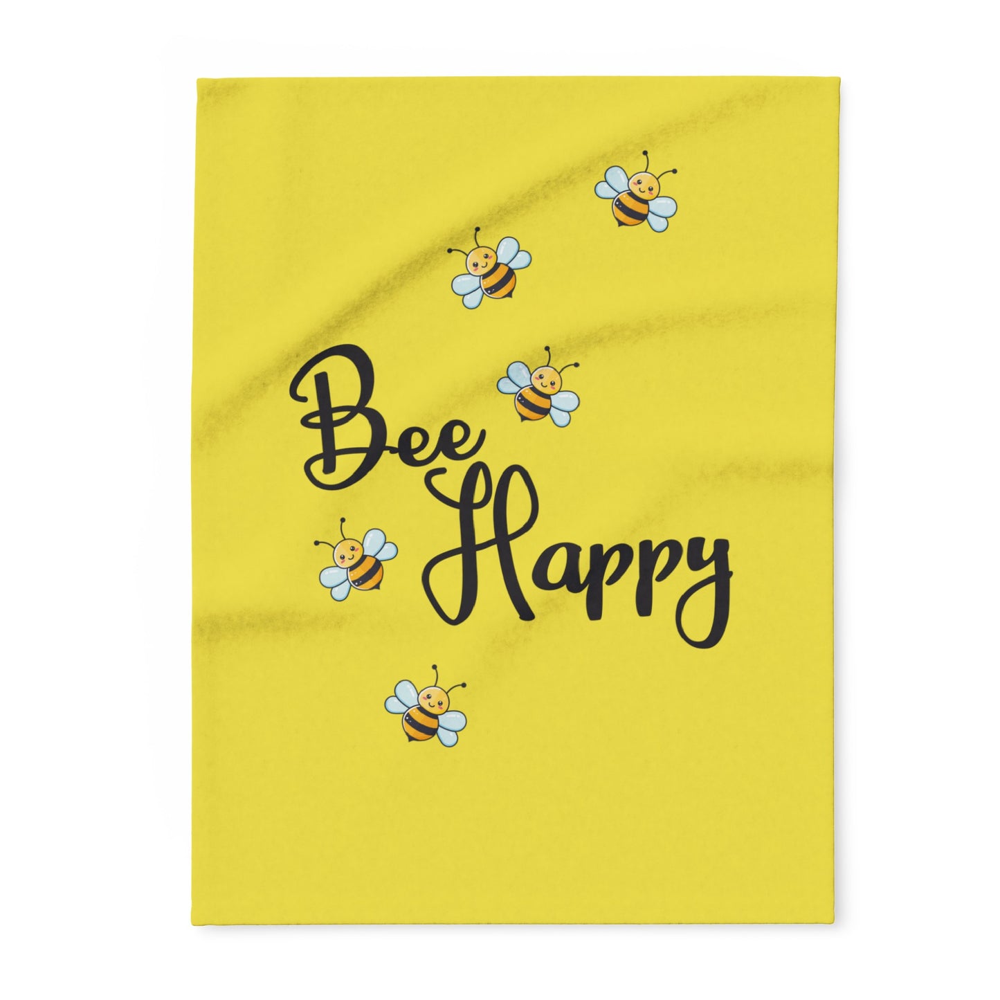 Fleece deken - Bee Happy