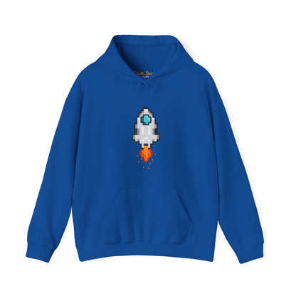Hoodie - Pixel art Rocket