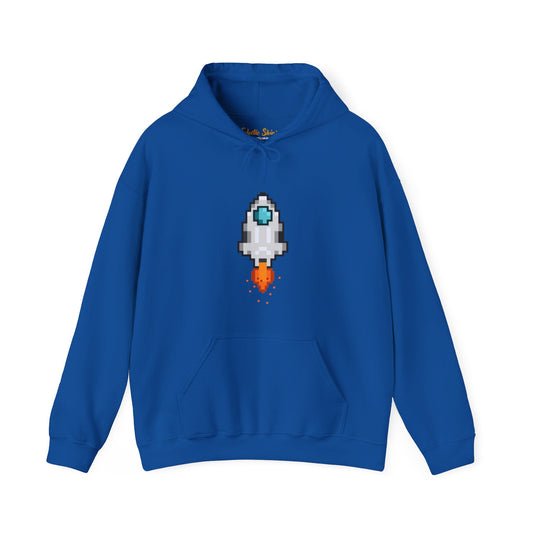 Hoodie - Pixel art Rocket