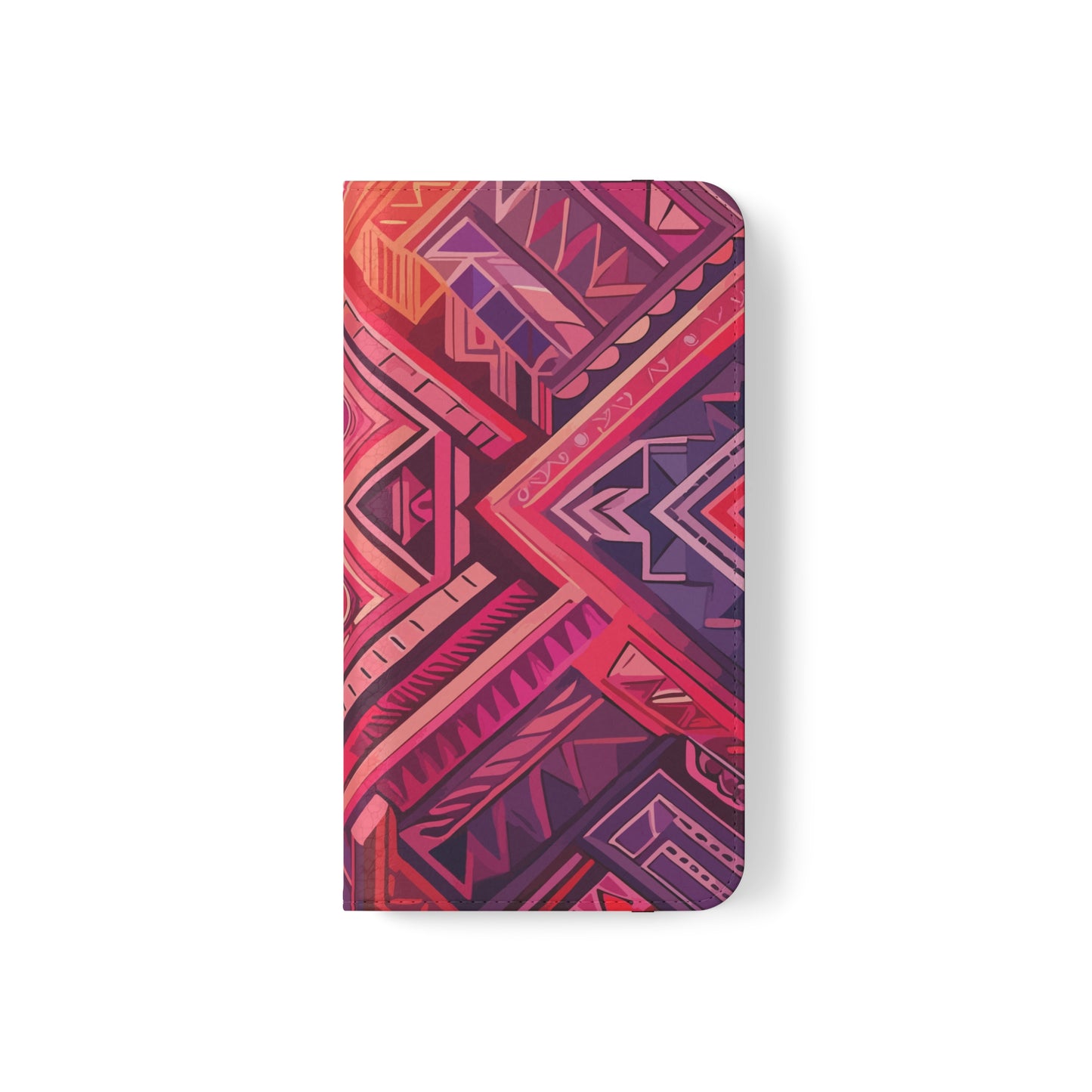 Samsung Flip Case - Pink Tribal Pattern