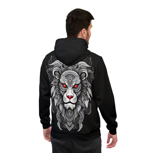 Hoodie met volledige rugprint - Tribal Lion