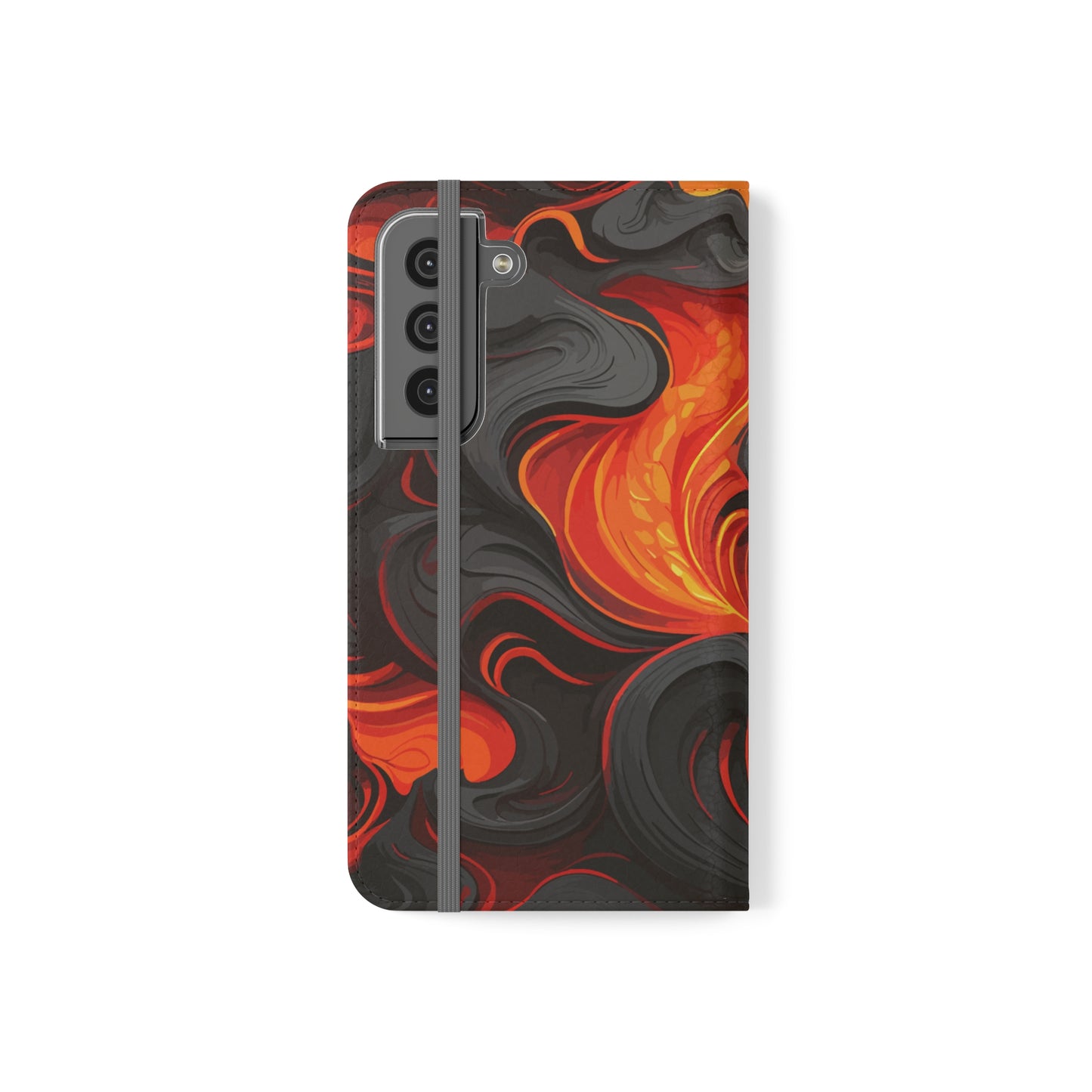 Samsung Flip Case - Molten Lava