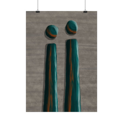 Kunst Poster Print - Concrete Plans