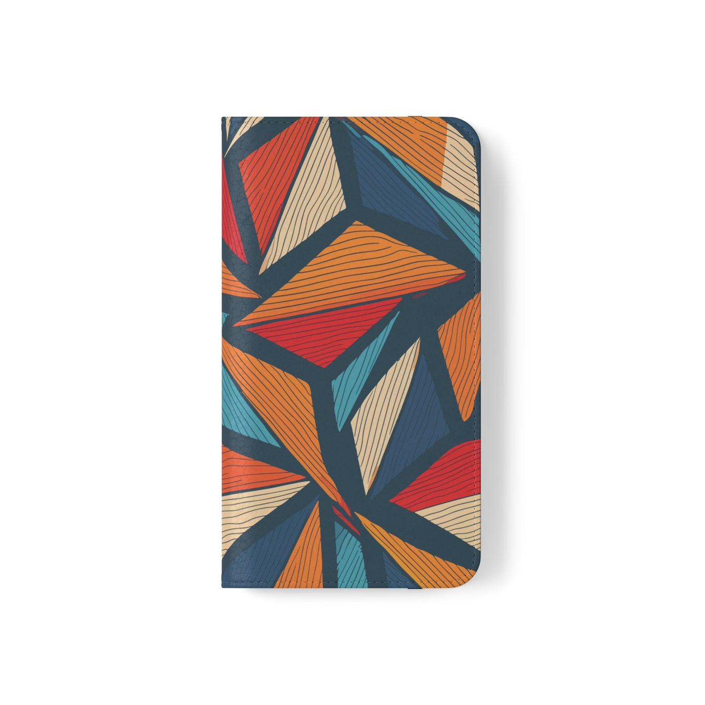 Samsung Flip Case - Abstract Triangles