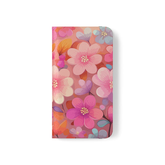 iPhone Flip Case - Pretty in Pink