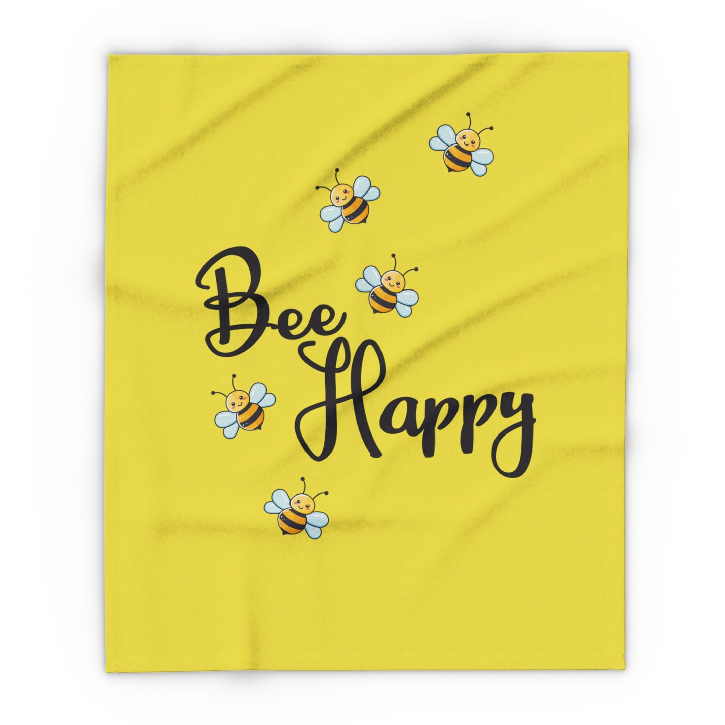 Fleece deken - Bee Happy