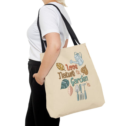 Tote bag - Love, Nature, Garden