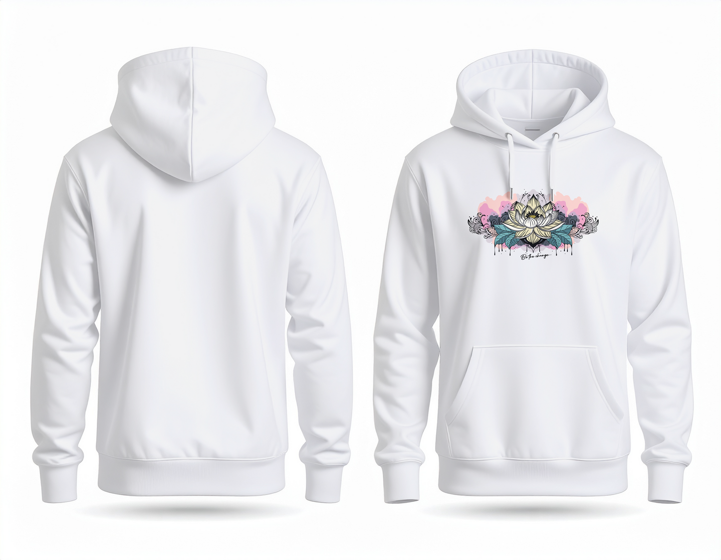 Hoodie - Be the change...