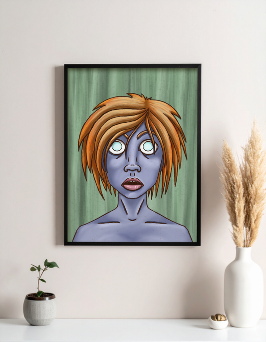 Kunst Poster Print - Blinded