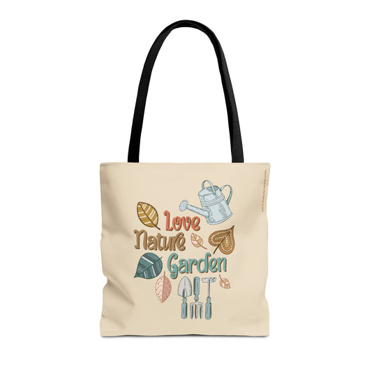 Tote bag - Love, Nature, Garden