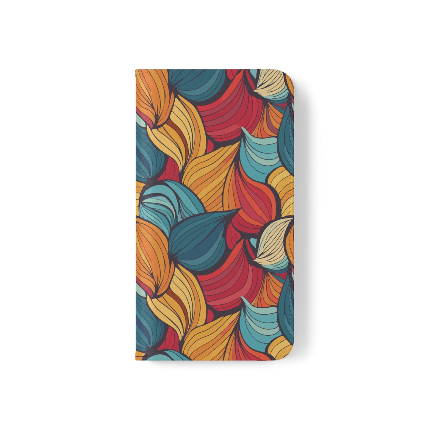 iPhone Flip Case - Vibrant Pattern #1