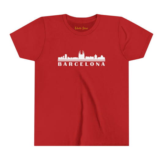 T-shirt - Barcelona Skyline