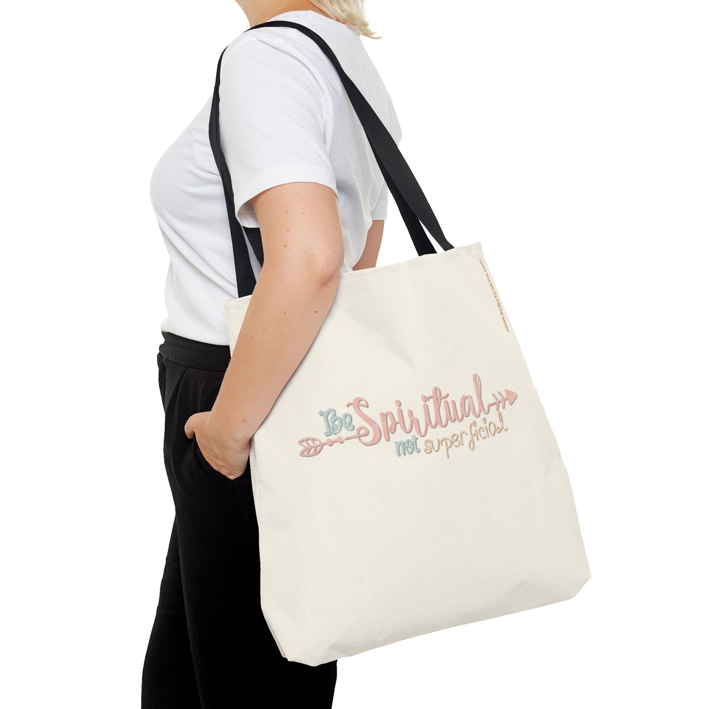Tote bag - Be Spiritual, Not Superficial
