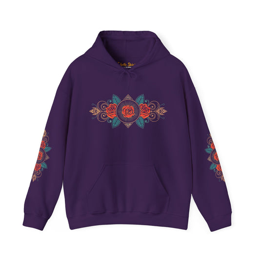 Hoodie - Rose Red