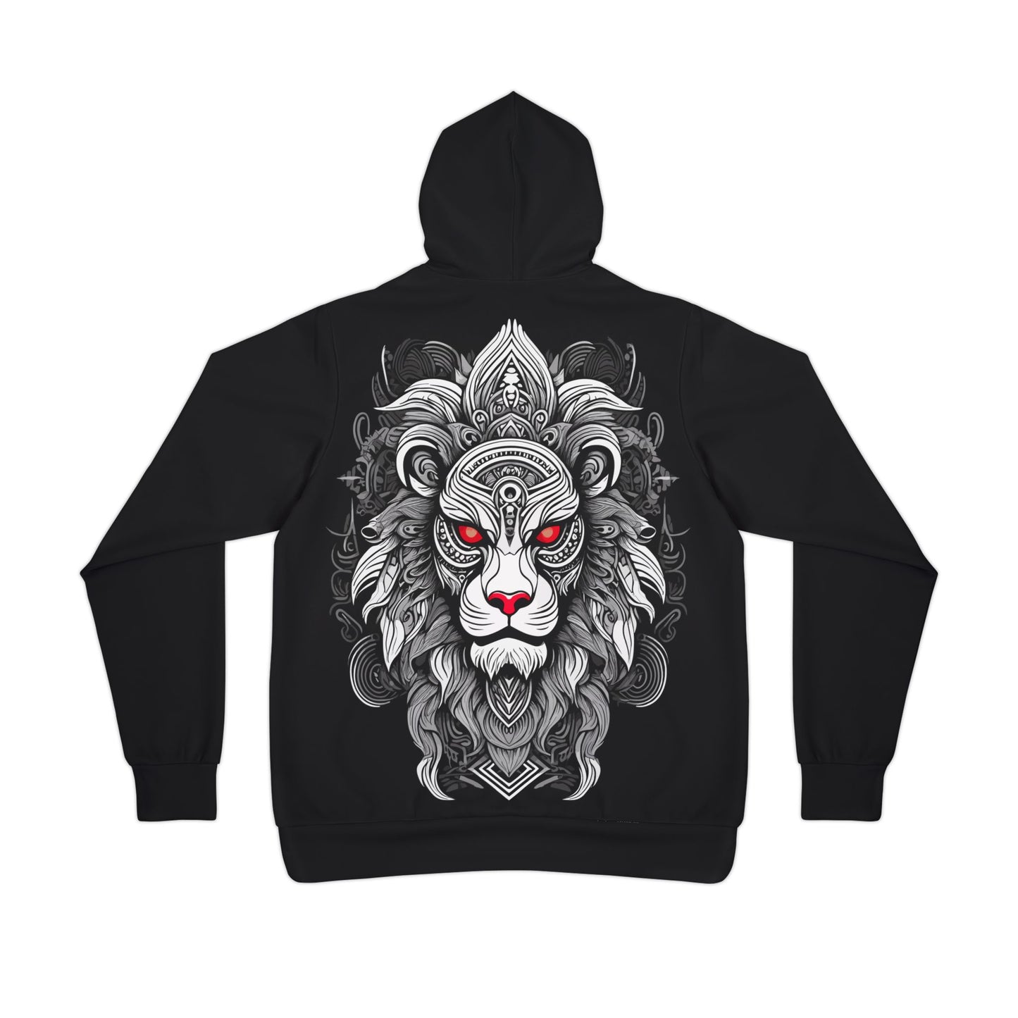 Hoodie met volledige rugprint - Tribal Lion