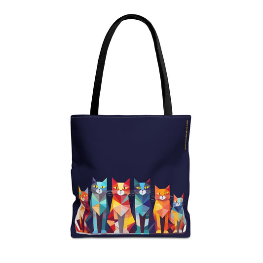Tote bag - Colourful cats