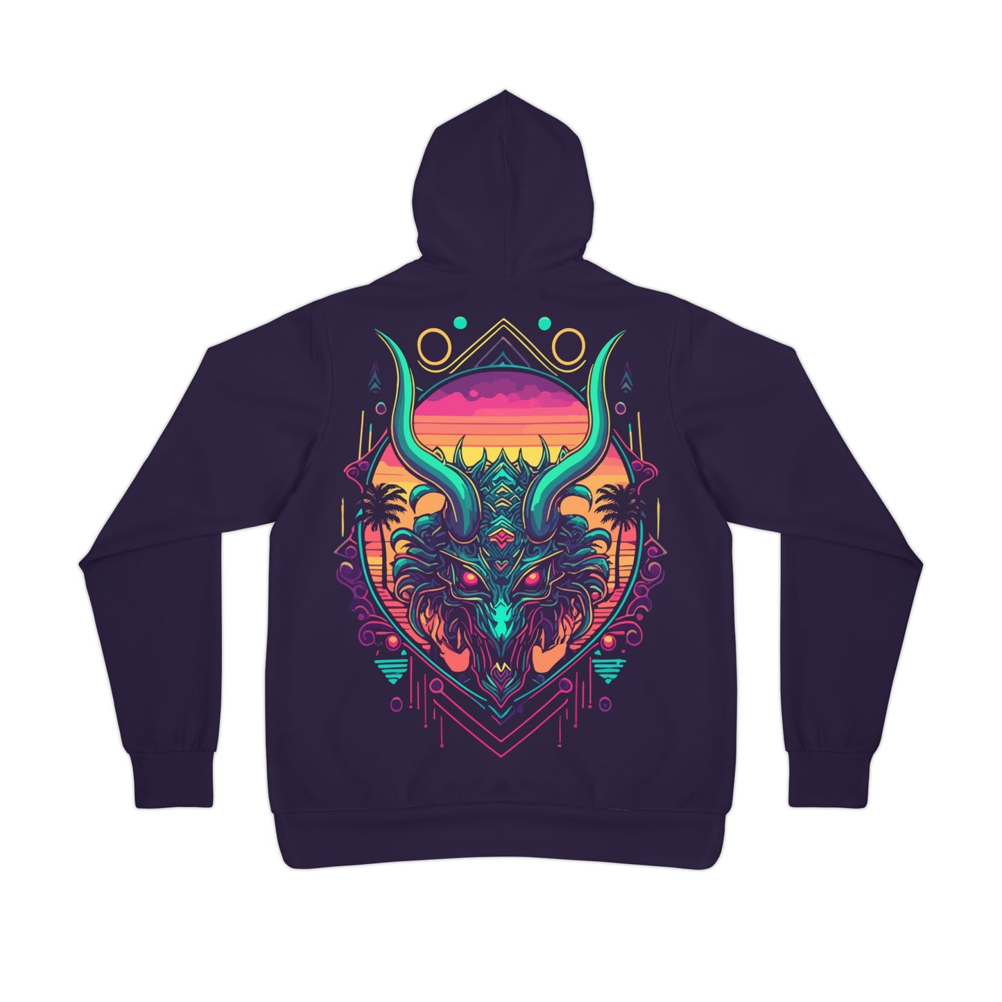 Hoodie met volledige rugprint - Mystic Dragon