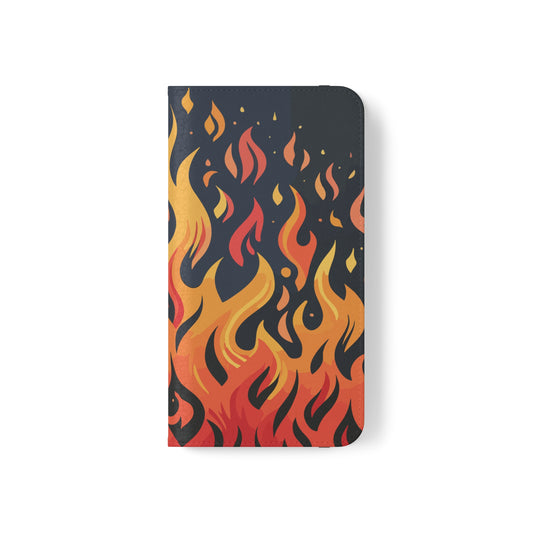 iPhone Flip Case - Wildfire