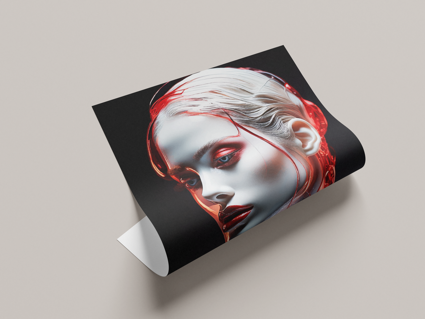Poster - Blank stare