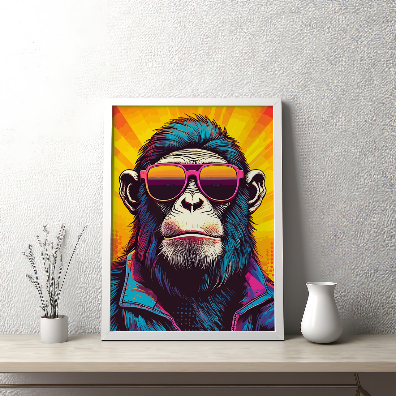 Poster - Retro Ape
